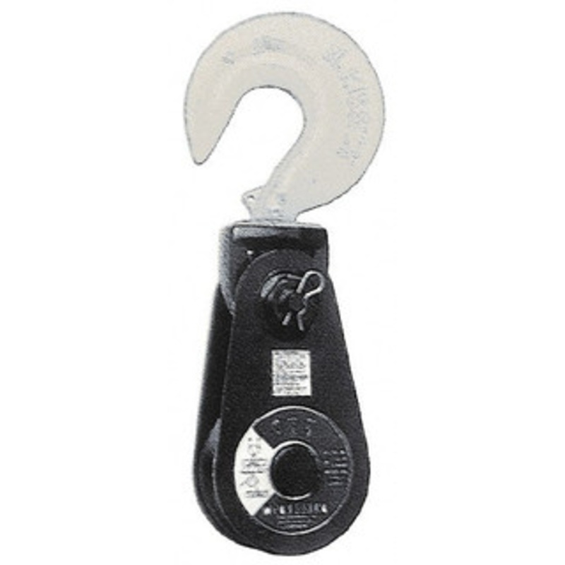 Value Collection 4, 400 Lbs. Load Limit, Side Release Snatch Block Single Sheave, 3 Inch Outside Diameter, Wire Rope, 5/16 Inch, 3/8 Inch Diameters, Steel, Painted Finish 108038 – 67326967