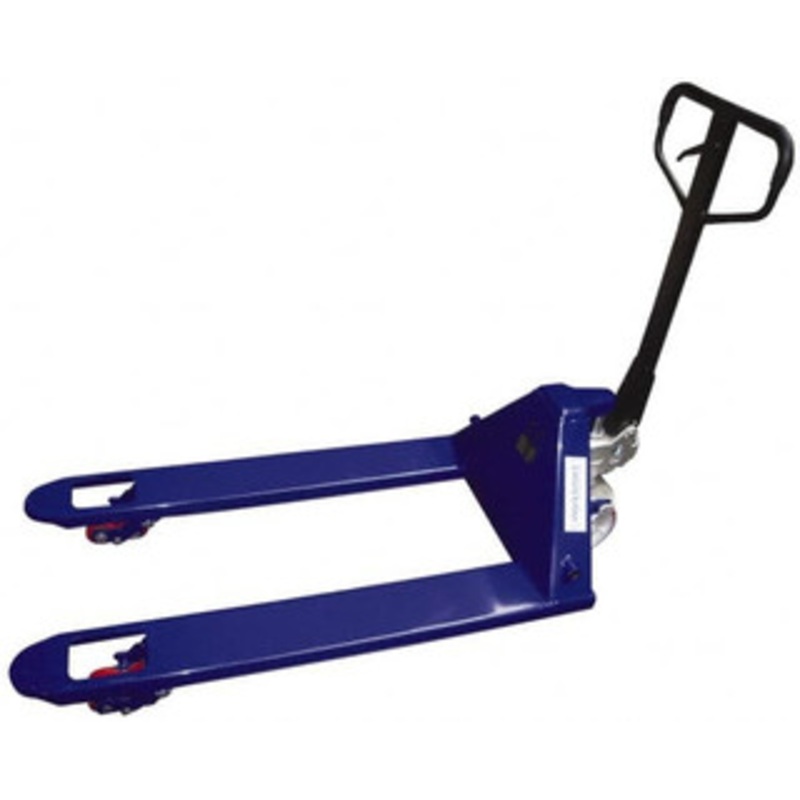 Value Collection 5,500 Lb Capacity, 7-7/8 Lift Industrial Pallet Truck 3-3/8 Min Lift Height, 48 Fork Length x 27 Fork Width, 27 Overall Width WS-MH-PALL-005 – 42032771