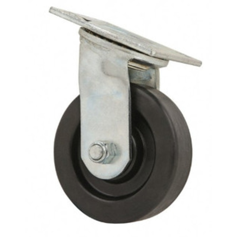 Value Collection 5 Diam x 1-1/2 Wide x 6-1/2 OAH Top Plate Mount Swivel Caster Phenolic, 600 Lb Capacity, Roller Bearing, 4 x 4-1/2 Plate GMC-SH-0100 – 66027897