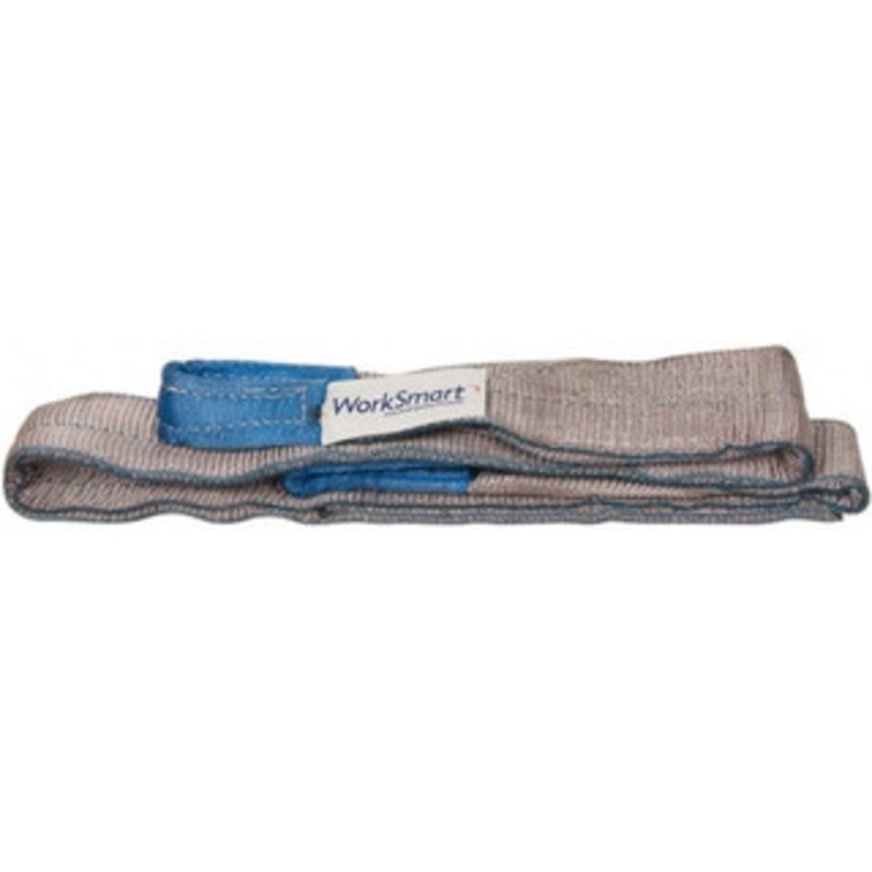 Value Collection 6 ft. Long x 3 Wide, 8,600 Lb Vertical Capacity, 2 Ply, Polyester Web Sling 6,900 Lb Choker Capacity, with Eye & Eye (Twisted) WS-MH-SLNG1-359 – 43683887