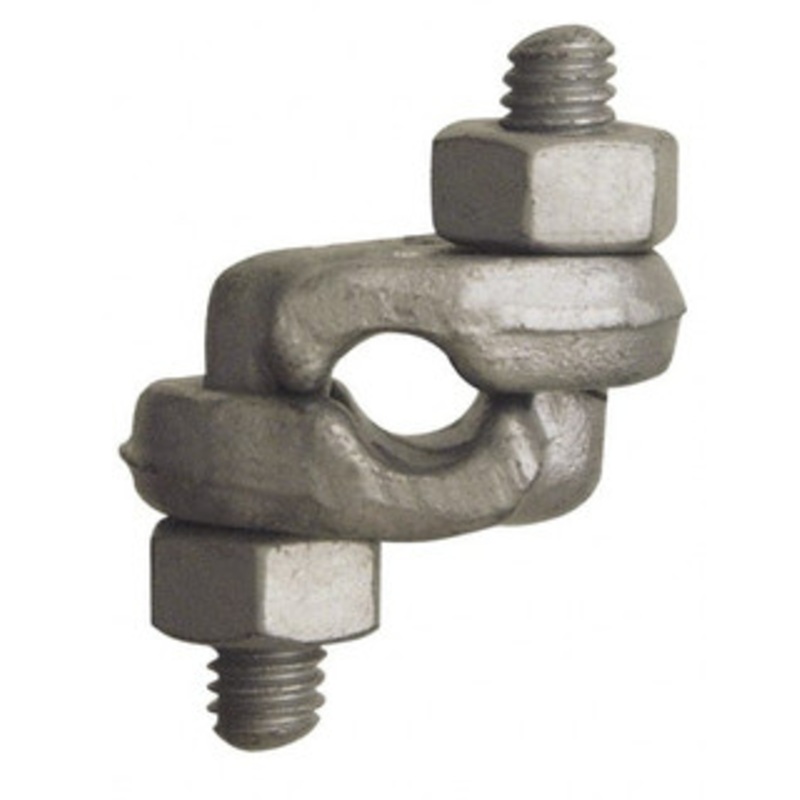 Value Collection 9/16, 5/8 Wire Rope Double Saddle Clip Forged Steel WRC9/16 – 74385220