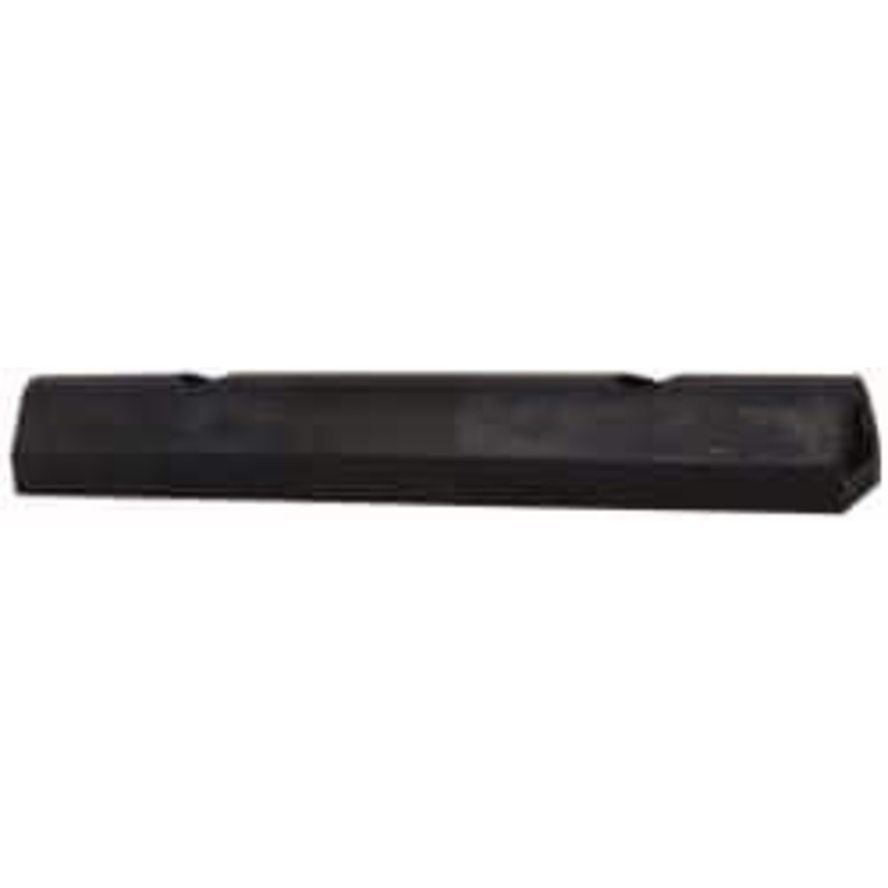 Value Collection Synthetic Rubber Extruded Half-Oval Fender Bumper 12 Wide x 2 High, 2 Projection, 0.39 Bolt Hole Diam RBD212 – 51380251