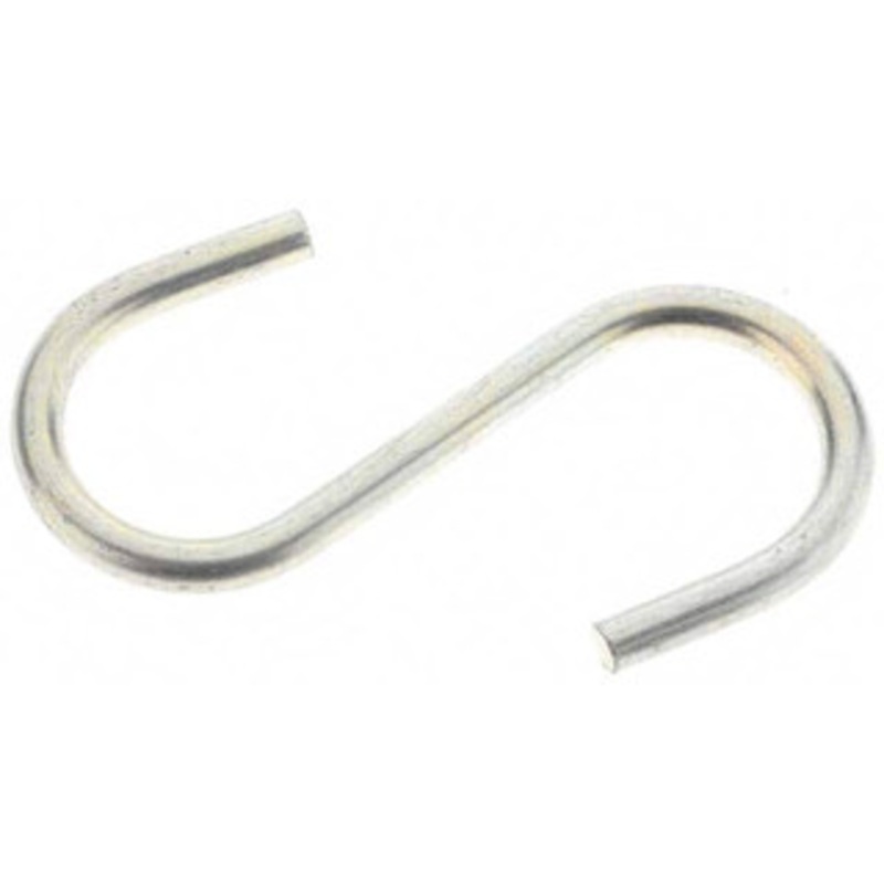 Value Collection Trade Size 536, Carbon Steel Bright Zinc S-Hook 0.192 Wire, 2-3/4 OAL BD-2547 – 53613311