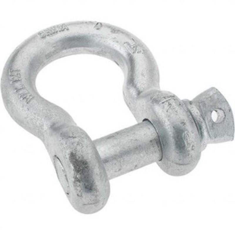 Value Collection 1-1/4 Nominal Chain Size, 12 Ton Steel Screw Anchor Shackle BD-A997600 – 53589495