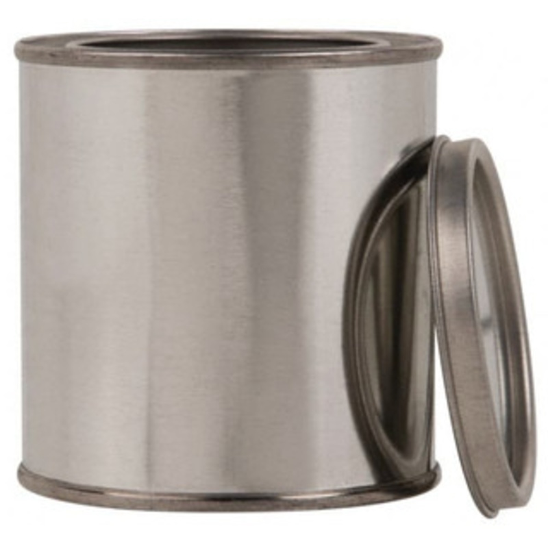 Value Collection 1/16 Gal Cylinder Tin Can 12 Cans per Pack 65358640 – 01234921