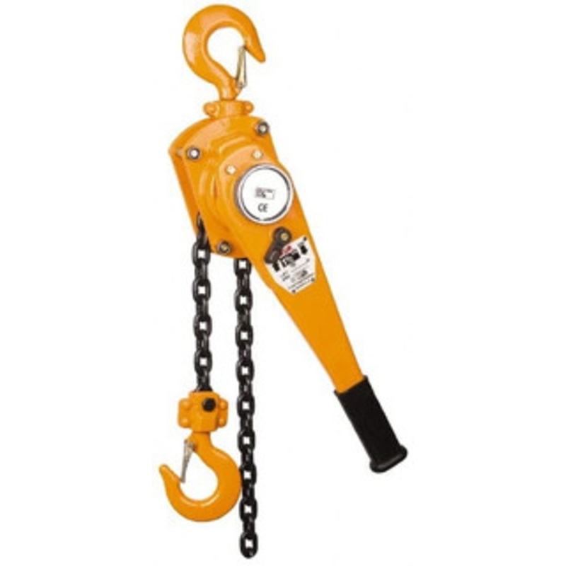 Value Collection 1,500 Lb Capacity, 15 ft. Lift Height, Chain Short Handle Manual Lever Hoist 11-5/8 Min Headroom PSHSH-0.75CK-15 – 79487377