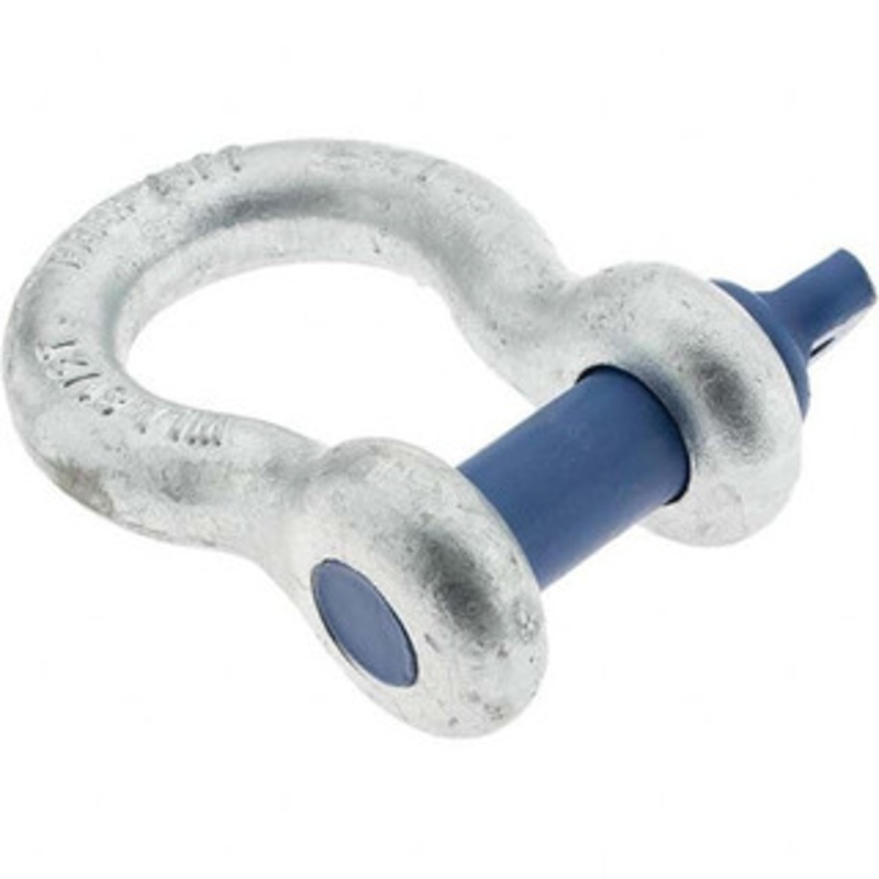 Value Collection 1 Nominal Chain Size, 8.5 Ton Steel Screw Anchor Shackle 1-1/8 Pin Diam, 3-3/4 High x 2-5/16 Wide Inside Jaw BD-C81127 – 53596524