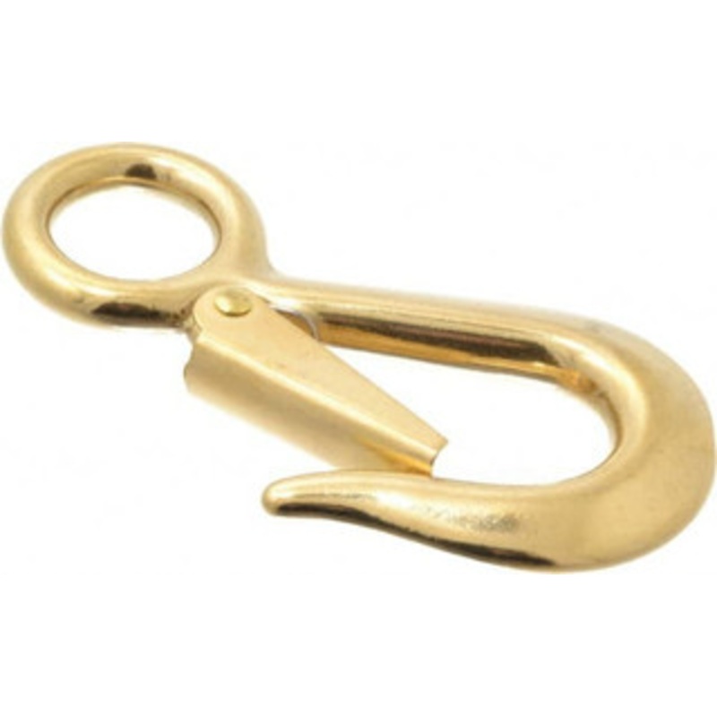Value Collection 4-1/8 Long Snap Hook Solid Brass with 5/8 Snap Opening 67791723 – 67791723