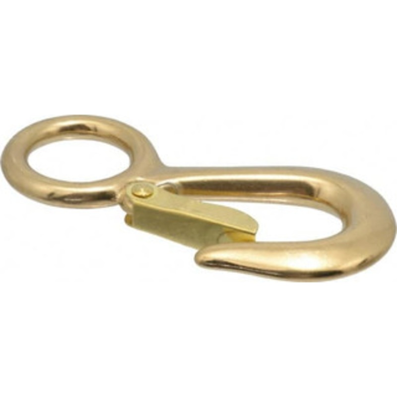 Value Collection 4-3/4 Long Snap Hook Solid Brass with 3/4 Snap Opening 67791749 – 67791749