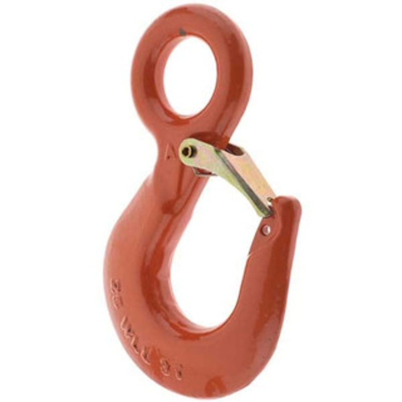 Value Collection 6,000 Lb Capacity, Steel Eye Hook 1-1/4 Eye ID, 6-13/32 OAL, Orange BD-C186207 – 53587093