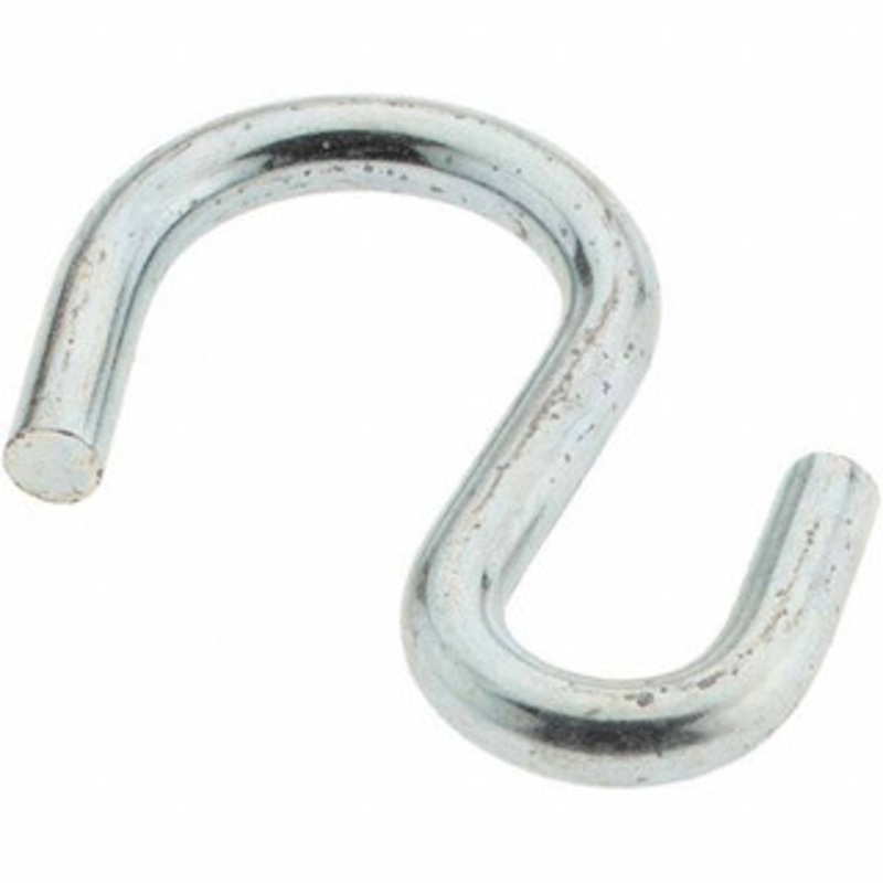 Value Collection Trade Size 11, Carbon Steel Bright Zinc S-Hook 70 Lb Capacity, 0.192 Wire, 1-3/4 OAL BD–2036-2 – 53615290