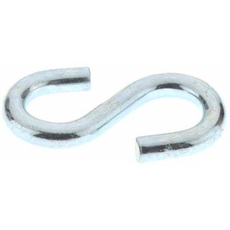 Value Collection Trade Size 70, Carbon Steel Bright Zinc S-Hook 0.225 Wire, 2-3/16 OAL BDC81262 – 80956725