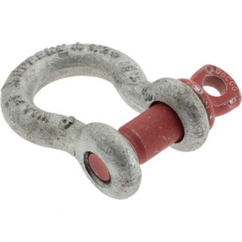 Value Collection 1/2 Nominal Chain Size, 2 Ton Steel Screw Anchor Shackle BD-MP50405 – 53601886