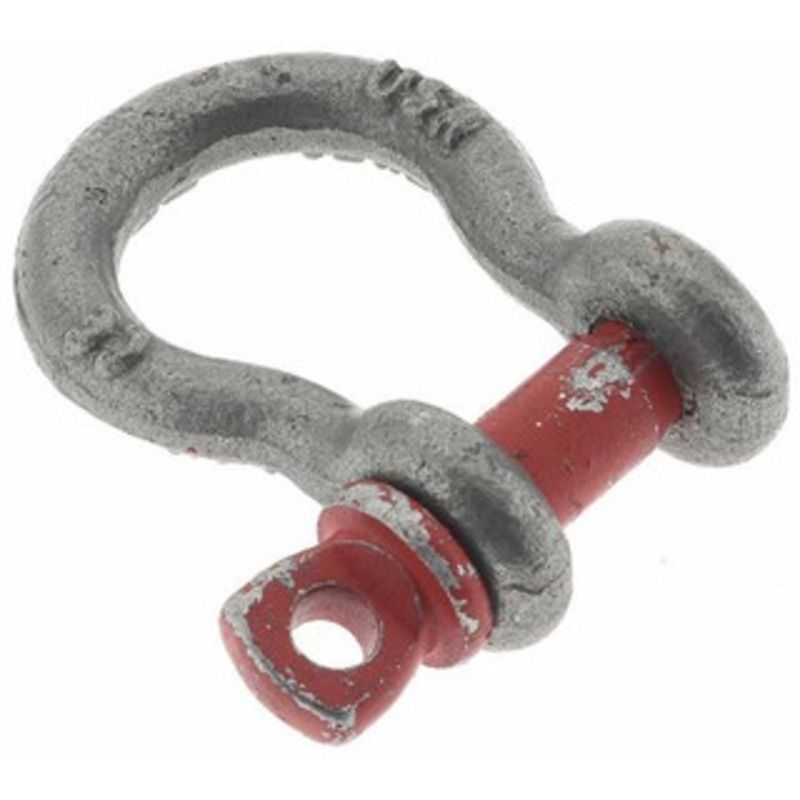 Value Collection 1/4 Nominal Chain Size, 0.5 Ton Steel Screw Anchor Shackle BD-MP50401 – 53601910