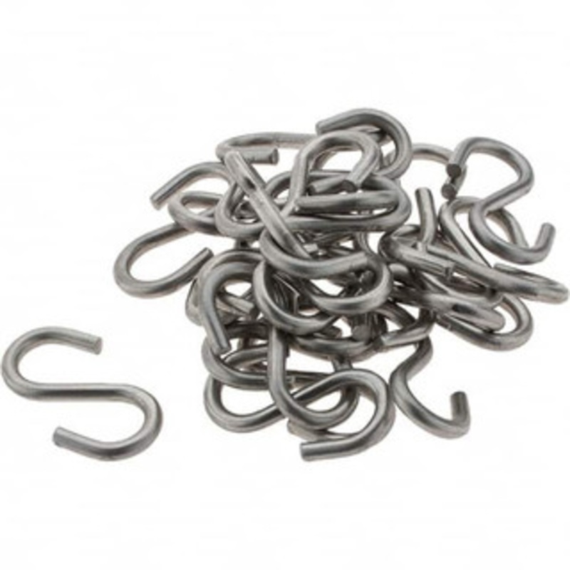Value Collection 25 Qty 1 Pack 304 Stainless Steel Uncoated S-Hook 20 Lb Capacity, 0.12 Wire, 1-5/16 OAL BD-A662024 – 53590139