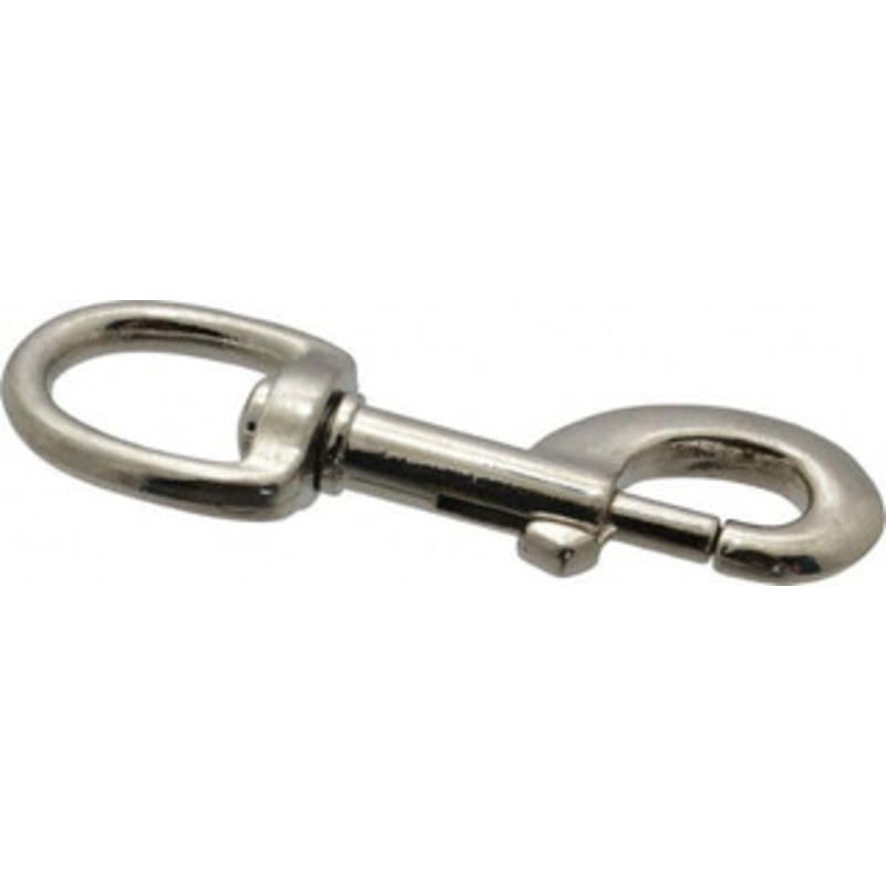 Value Collection 3-1/2 Long Oval Swivel Eye Bolt Snap Zinc Alloy with 5/16 Snap Opening 67790428 – 67790428