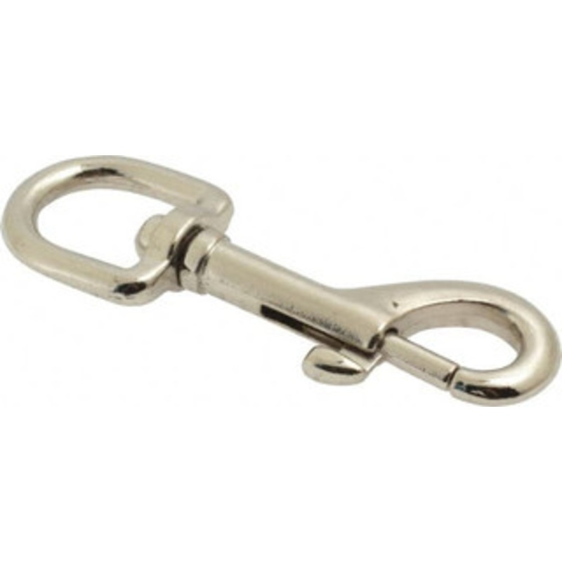 Value Collection 3-1/8 Long Oval Swivel Eye Bolt Snap Zinc Alloy with 5/16 Snap Opening 67790386 – 67790386