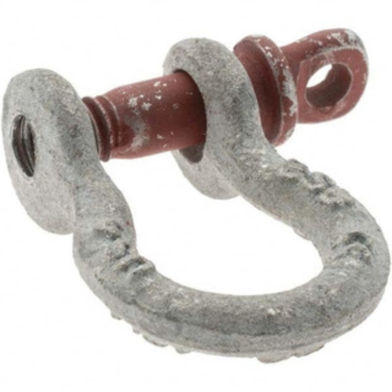 Value Collection 3/16 Nominal Chain Size, 0.33 Ton Steel Screw Anchor Shackle BD-A662010 – 53590154