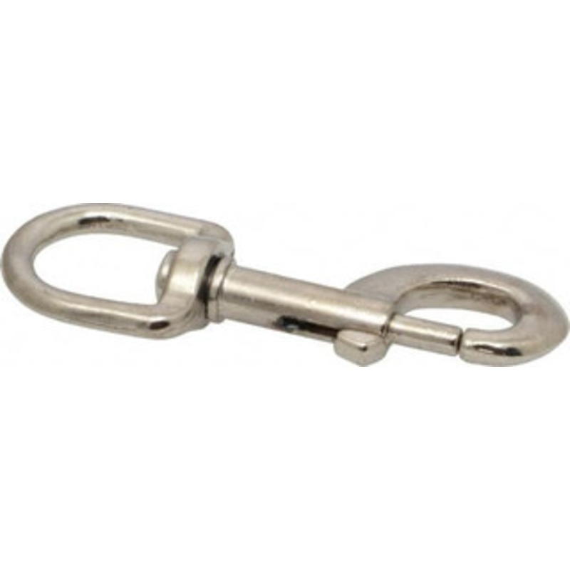 Value Collection 3-9/16 Long Oval Swivel Eye Bolt Snap Zinc Alloy with 5/16 Snap Opening 67790444 – 67790444