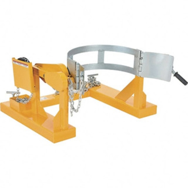 Value Collection 55 Gal Forklift Drum Rotator 1,500 Lb Capacity, For 1 Drum CC-A15(HK285B) – 30116123