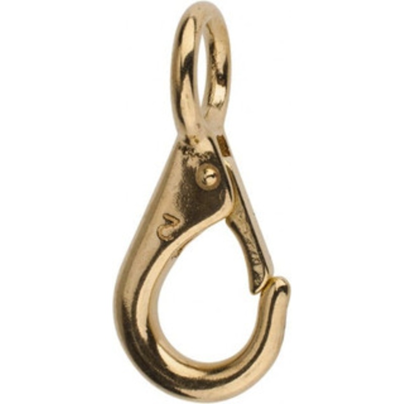 Value Collection 3-1/4 Long Fixed Eye Boat Snap Solid Brass with 1/2 Snap Opening 67790923 – 67790923
