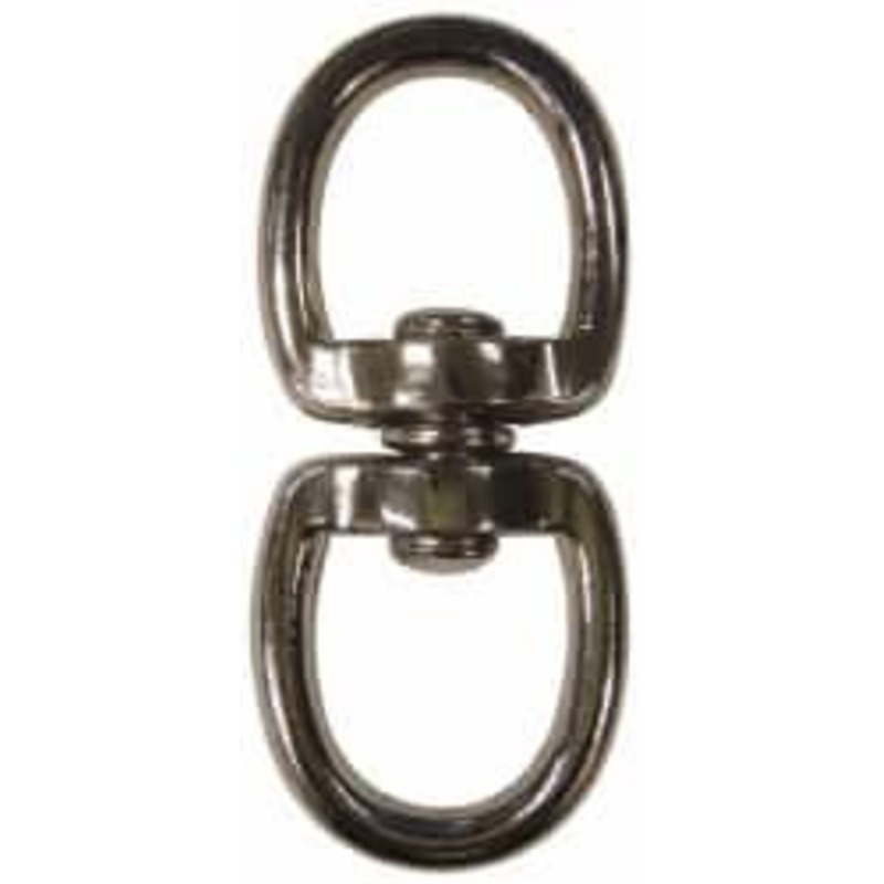 Value Collection 3-3/8 Long Oval Deluxe Swivel Eye Bolt Snap Zinc Alloy with 5/16 Snap Opening 67790105 – 67790105