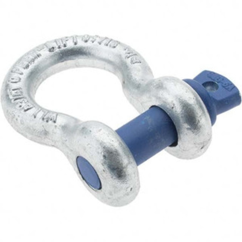 Value Collection 3/4 Nominal Chain Size, 4.75 Ton Steel Screw Anchor Shackle 7/8 Pin Diam, 2-13/16 High x 1-3/4 Wide Inside Jaw BD-C81125 – 53596532
