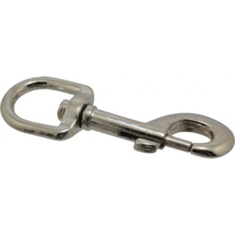 Value Collection 4 Long Oval Swivel Eye Bolt Snap Zinc Alloy with 7/16 Snap Opening 67790485 – 67790485