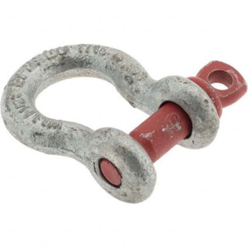 Value Collection 7/16 Nominal Chain Size, 1.5 Ton Steel Screw Anchor Shackle BD-MP50404 – 53601894