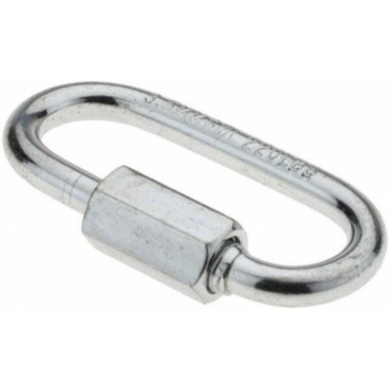 Value Collection Zinc Plated Carbon Steel Quick Link 1/8 Diameter, 220 Lb Load Limit BD-C87190 – 53596086
