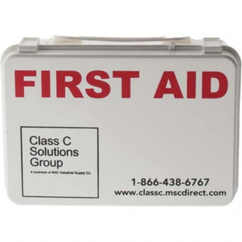 Value Collection 14 Piece, Multipurpose/Auto/Travel First Aid Kit Plastic Case BD-KP100051 – 53609053