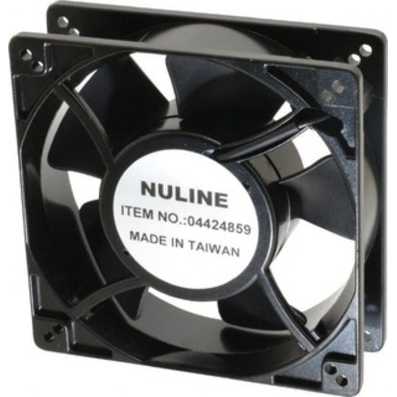 Value Collection 230 Volts, AC, 130 CFM, Square Tube Axial Fan 0.19 Amp Rating, 2,650 to 3,100 RPM, 5 High x 5 Wide x 1-1/2 Deep SO2145-30 – 04424859