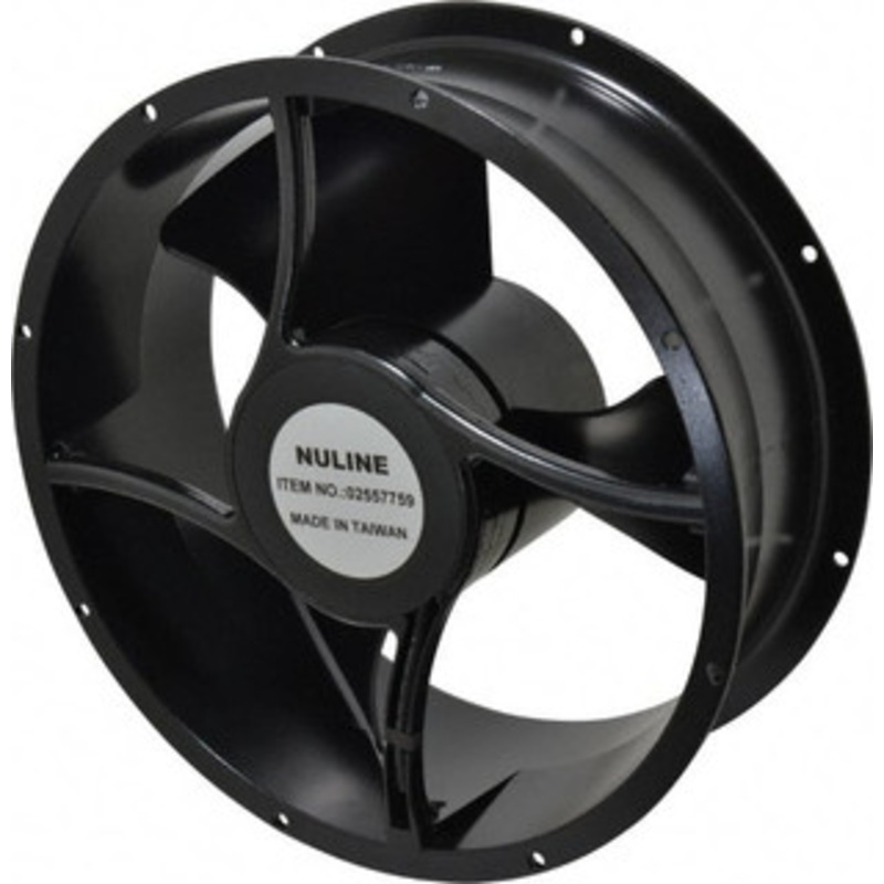 Value Collection 230 Volts, AC, 550 CFM, Round Tube Axial Fan 0.19 Amp Rating, 1,400 to 1,650 RPM, 10 High x 10 Wide x 3-1/2 Deep SO2146-18 – 02557759