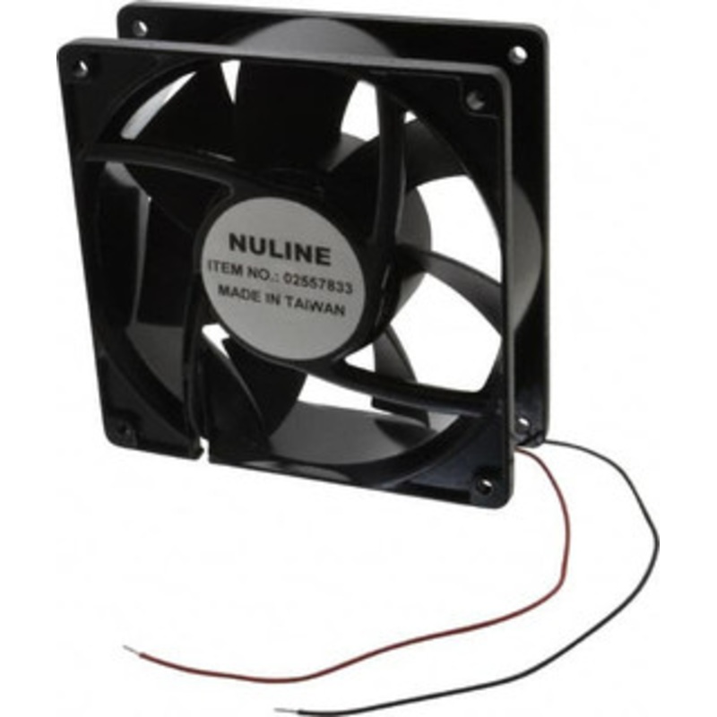 Value Collection 12 Volts, DC, 130 CFM, Square Tube Axial Fan 0.66 Amp Rating, 2,520 to 2,800 RPM, 4.7 High x 4.7 Wide x 1-1/2 Deep SO2147-17 – 02557833