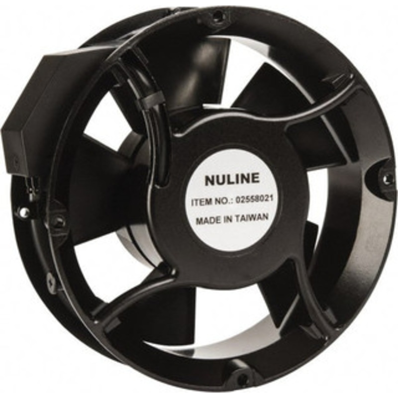 Value Collection 230 Volts, AC, 235 CFM, Round Tube Axial Fan 0.15 Amp Rating, 2,850 to 3,350 RPM, 6.7 High x 6.7 Wide x 2 Deep SO2146-12 – 02558021