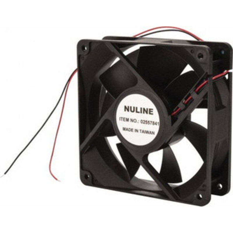 Value Collection 24 Volts, DC, 130 CFM, Square Tube Axial Fan 0.36 Amp Rating, 2,520 to 2,800 RPM, 4.7 High x 4.7 Wide x 1-1/2 Deep SO2147-19 – 02557841