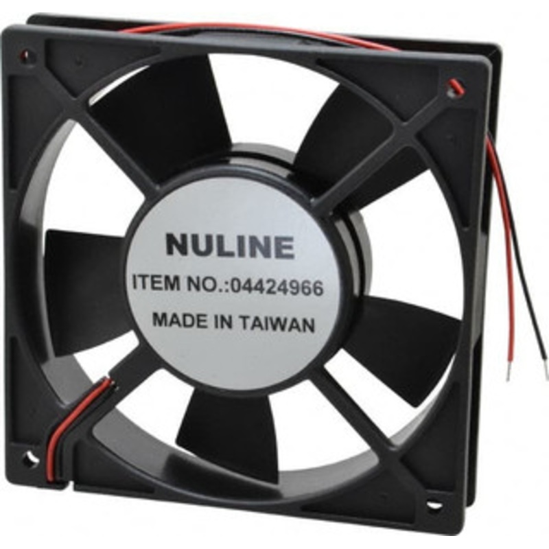 Value Collection 24 Volts, DC, 88.3 CFM, Square Tube Axial Fan 0.24 Amp Rating, 2,700 to 3,000 RPM, 4.72 High x 4.72 Wide x 1 Deep SO2147-16 – 04424966
