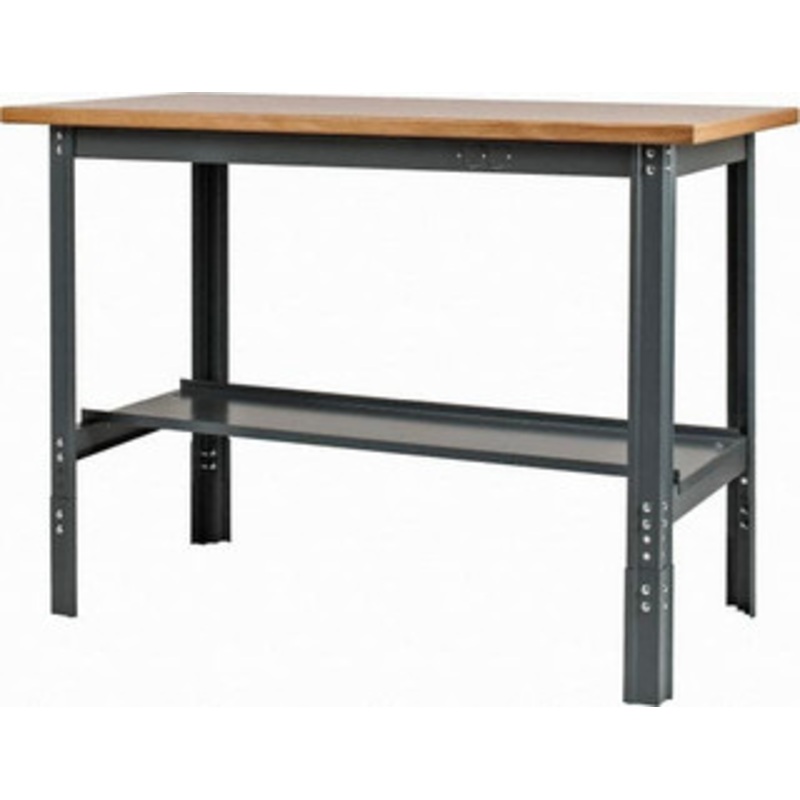 Value Collection 48 Wide x 24 Deep x 29 High, Flakeboard Workbench Comfort Edge, Adjustable Height Legs WS-MH-WKBN-129 – 93976173