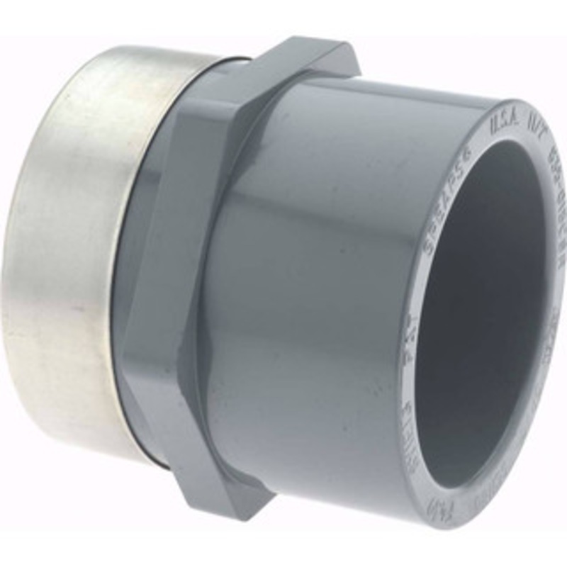 Value Collection 1-1/2 Stainless Steel Pipe Reinforced Female Adapter Slip x FIPT Ends, Schedule 80 835-015CSR – 37003647