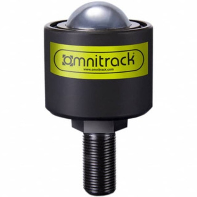 Value Collection 1 Inch Diameter, Round, Chrome Steel Ball Transfer 2 Inch Overall Diameter, 2 Inch Mount Height, 825 Lb. Capacity 41162 – 00290841