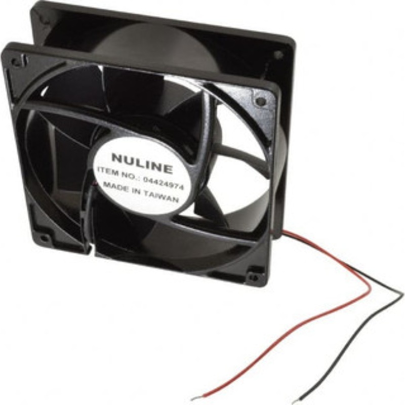 Value Collection 12 Volts, DC, 145 CFM, Square Tube Axial Fan 1.1 Amp Rating, 2,600 to 2,900 RPM, 4.7 High x 4.7 Wide x 1-1/2 Deep SO2147-18 – 04424974