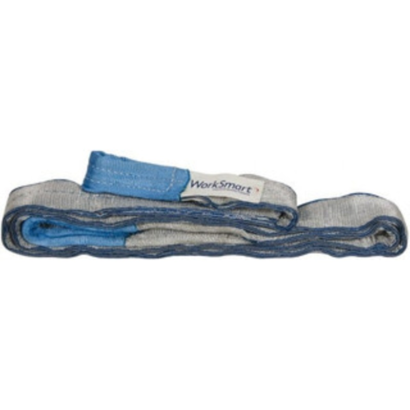 Value Collection 16 ft. Long x 3 Wide, 4,800 Lb Vertical Capacity, 1 Ply, Polyester Web Sling 3,800 Lb Choker Capacity, with Eye & Eye (Flat) WS-MH-SLNG1-268 – 43682913