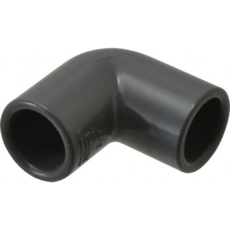 Value Collection 3/8 PVC Plastic Pipe 90 Elbow Schedule 80, Slip End Connections 806-003 – 01143023