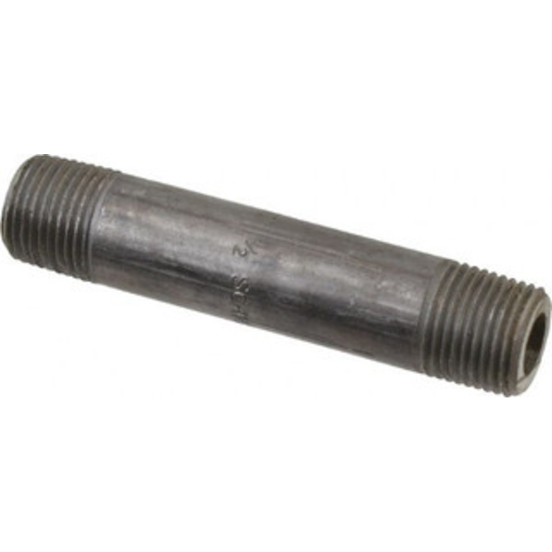 Value Collection Schedule 160, 1/2 Diam x 4 Long Black Pipe Nipple Threaded 583-040S160BC – 55184352