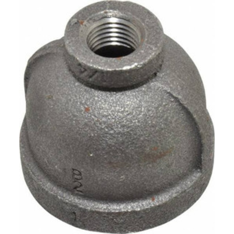 Value Collection Size 1 x 1/4, Class 150, Malleable Iron Black Pipe Reducing Coupling 300 psi, Threaded End Connection B240 25X8 – 67250274