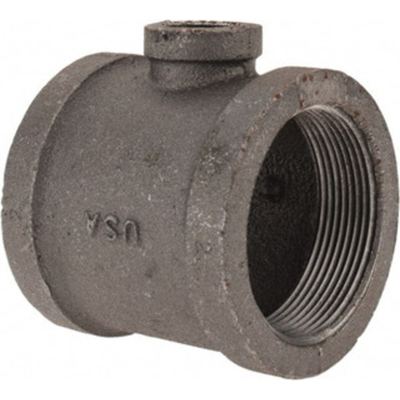 Value Collection Size 2 x 2 x 1/2, Class 150, Malleable Iron Black Pipe Reducing Tee 300 psi, Threaded End Connection B130R 50X15 – 36948206