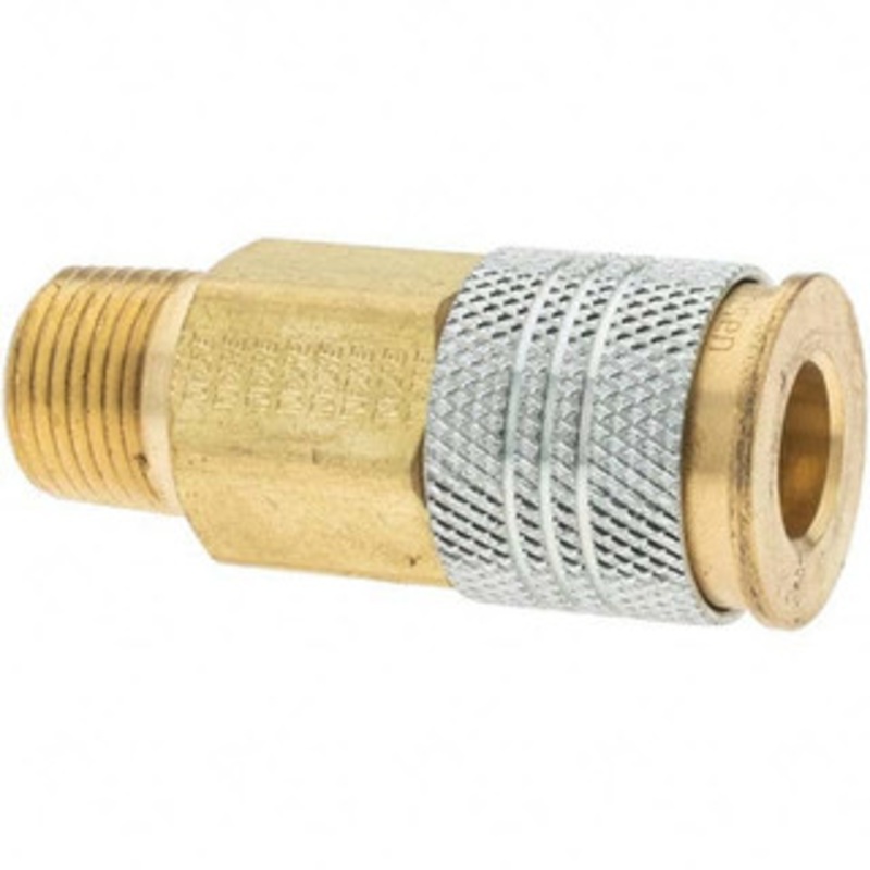 Value Collection 1/4 Male Pipe Universal Pneumatic Hose Coupler Brass BD-727004 – 53592580