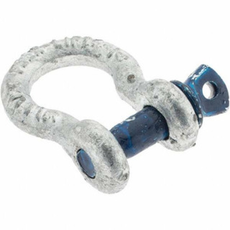 Value Collection 1/4 Nominal Chain Size, 0.5 Ton Steel Screw Anchor Shackle 5/16 Pin Diam, 1-1/8 High x 3/4 Wide Inside Jaw BD-C89294 – 53612784