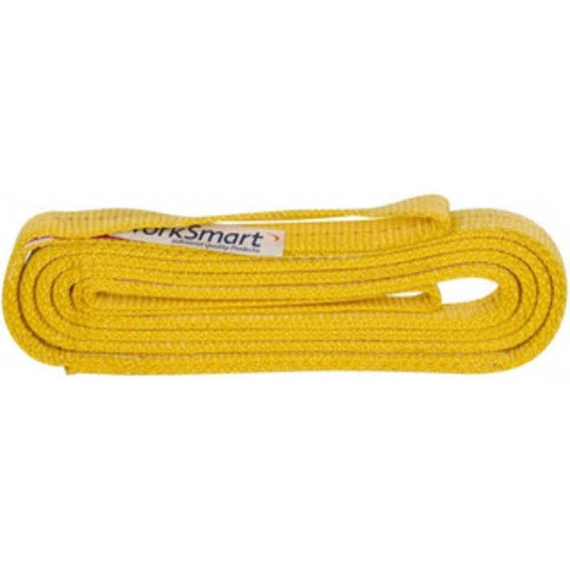 Value Collection 10 ft. Long x 1 Wide, 3,200 Lb Vertical Capacity, 2 Ply, Polyester Web Sling 2,500 Lb Choker Capacity, with Eye & Eye (Flat) WS-MH-SLNG1-133 – 43681410