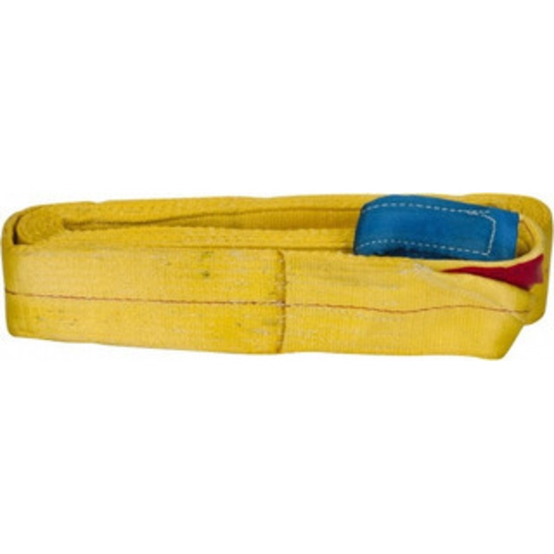 Value Collection 20 ft. Long x 4 Wide, 11,500 Lb Vertical Capacity, 2 Ply, Polyester Web Sling 9,200 Lb Choker Capacity, with Eye & Eye (Flat) WS-MH-SLNG1-155 – 43682343